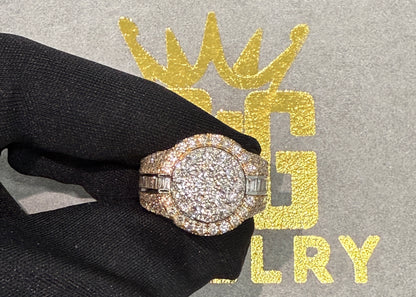 14k yellow gold natural diamonds 5.5ct